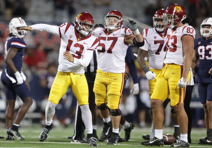 usc trojans football arizona pac-12 10